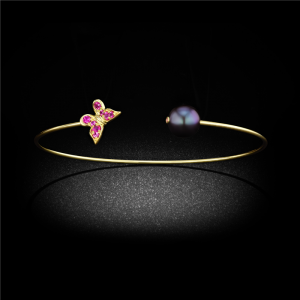 Farfalla  Perla Braccialetto