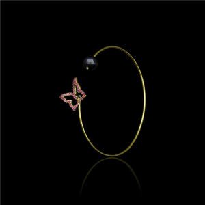 Farfalla Perla Braccialetto