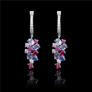 Multi Color Sky Icicles Clip