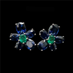 Plumbago Earrings