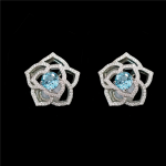 Topazius Foglia Earrings