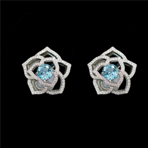 Topazius Foglia Earrings