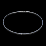 Blue Sapphire Flumine Necklace