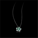 Lucky Clover  Flower Pendant