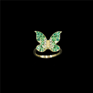 Single Butterfly Ring