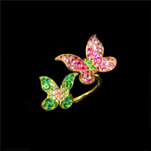 Doppio Butterfly Nell'aria Ring