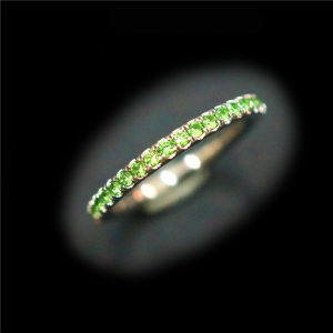 Tsavorite Eternity Ring