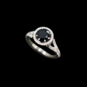 Blue Sapphire Loop Ring