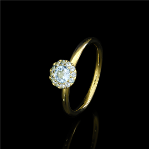 Azul Allium Ring