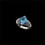 London Blue Topaz Prism Ring