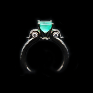 The Emerald Scroll Ring