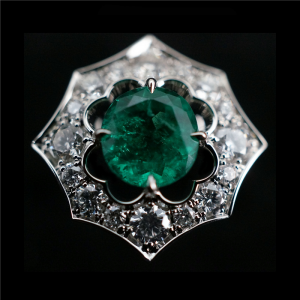 Clover Diamond Ring
