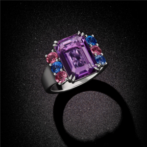 Amethystus Aqua Ignis Ring