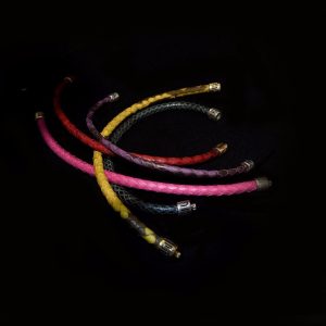 Python Leather Bracelet