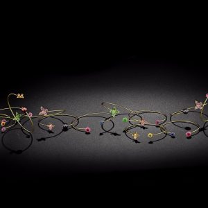 Doppio Allium, Farfalla Allium, Farfalla Perla Braccialettos