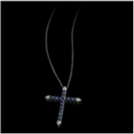 Sapphire and Diamond Pendant