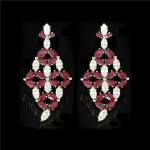 Ruby Gaudium Earrings.