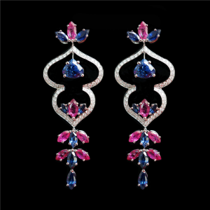 Open Spades Earrings
