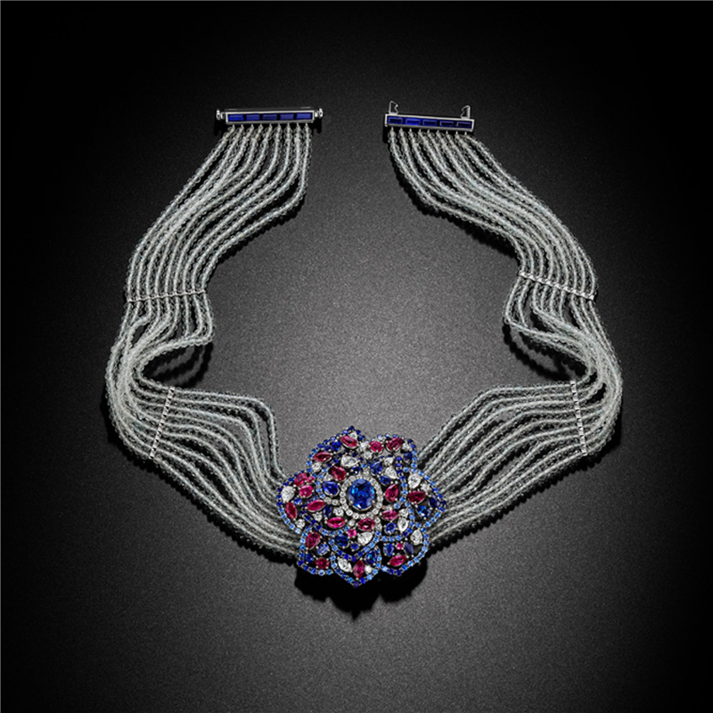 Dewy Blossom Choker Necklace
